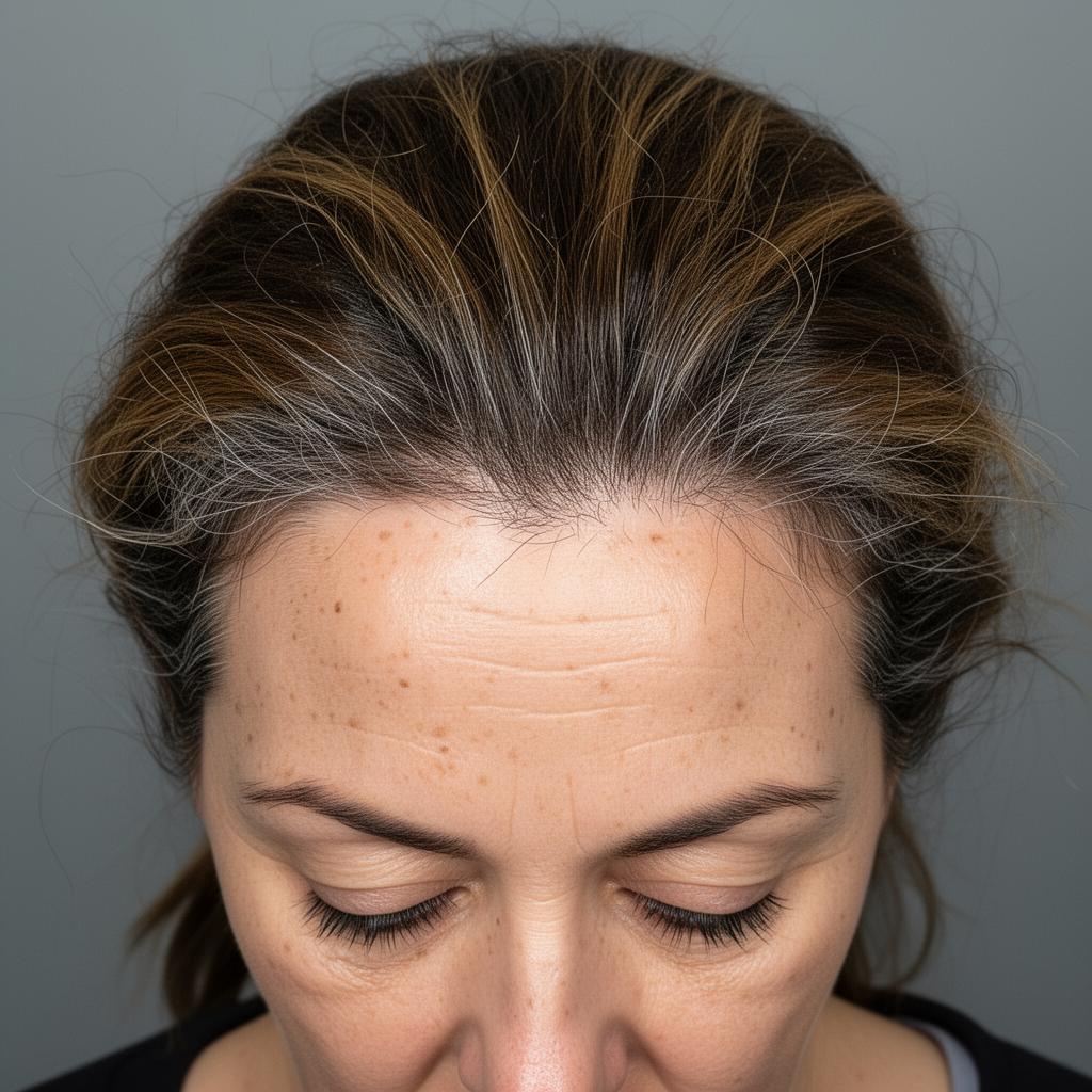 Hairline & temple recovery — after